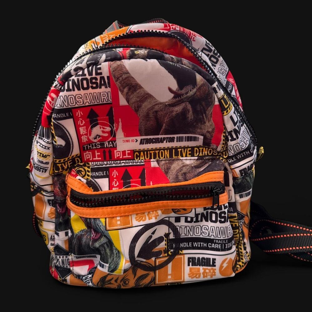 Jurassic park dinosaur mini backpack